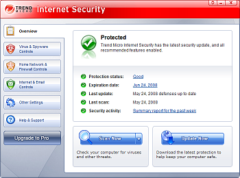 Trend Micro Internet Security картинка №5177