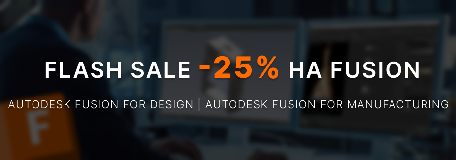 Flash Sale Autodesk: знижка -25% на Fusion