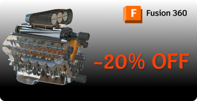 Fusion 360 -20%