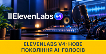 ElevenLabs представила голосові моделі v4 і v4 Turbo
