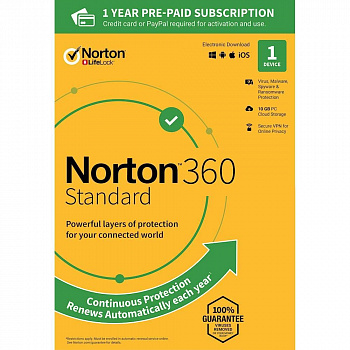 Norton 360 Standard картинка №19252