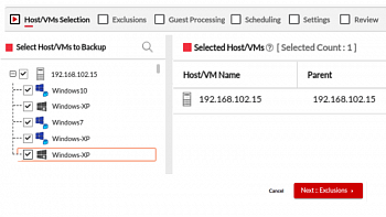 Vembu Backup for Microsoft Hyper-V картинка №21385