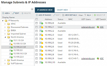 SolarWinds IP Address Manager картинка №8044