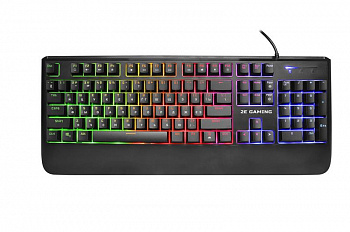 Клавіатура мембранна 2E GAMING KG325 104key, USB-A, EN/UA, LED картинка №25822
