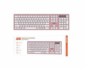 Клавіатура ножнична 2E KS270 109key, WL/BT, EN/UK картинка №25821