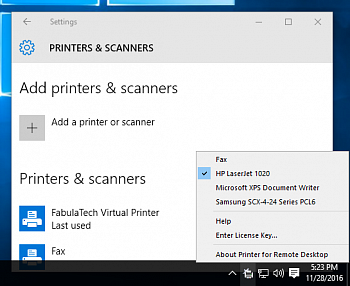 Printer for Remote Desktop картинка №23346
