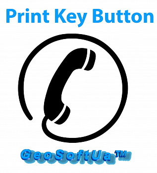 GeoSoftUA Print Key Button картинка №8092