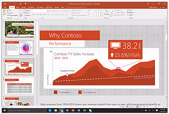 Microsoft Office Home and Business 2016 (BOX) картинка №3577