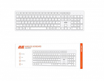 Клавіатура мембранна 2E KS260 106key, WL, EN/UK картинка №25818