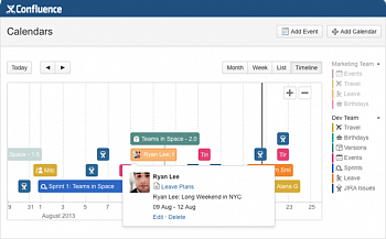 Atlassian Team Calendars картинка №3329