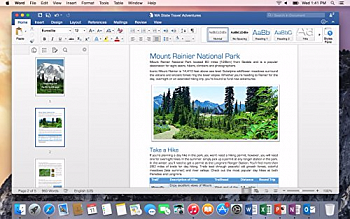 Microsoft Office MAC Home and Business 2016 (ЕЛЕКТРОННА ЛІЦЕНЗІЯ) картинка №2961