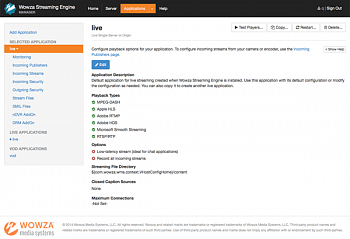 Wowza Streaming Engine картинка №9337