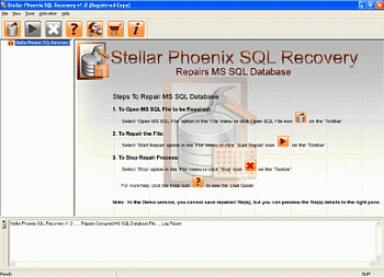 Stellar Phoenix SQL Database Repair картинка №13927