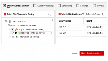 Vembu Backup for Microsoft Windows картинка №21403