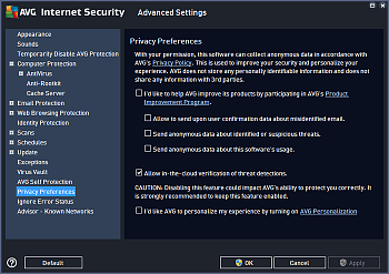 AVG Internet Security картинка №5319