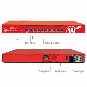 Міжмережевий екран WatchGuard Firebox M370 картинка №18218