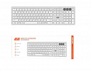 Клавіатура ножнична 2E KS270 109key, WL/BT, EN/UK картинка №25819