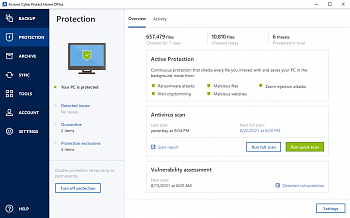 Acronis Cyber Protect Home Office картинка №21702